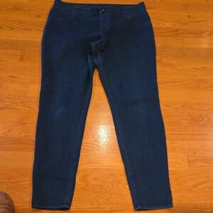 HUE Women's Dark Blue Skinny Jeans